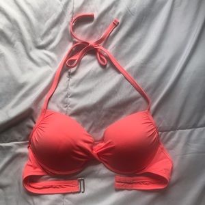 •Target• Coral Push-Up Bikini Top